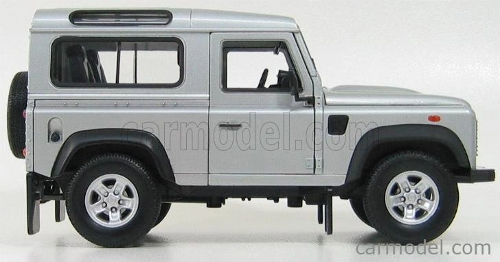 Welly Land rover Land Defender 90 1984 1:24 Silver