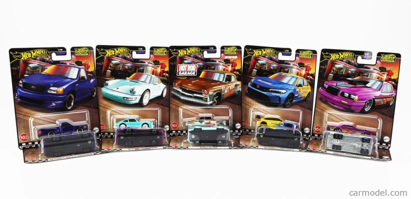 Mattel hot wheels Porsche Set Assortment 10 Pieces 1:64 Různé