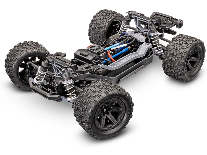 Traxxas Rustler 4x4 1:10 VX3 RTR modrý