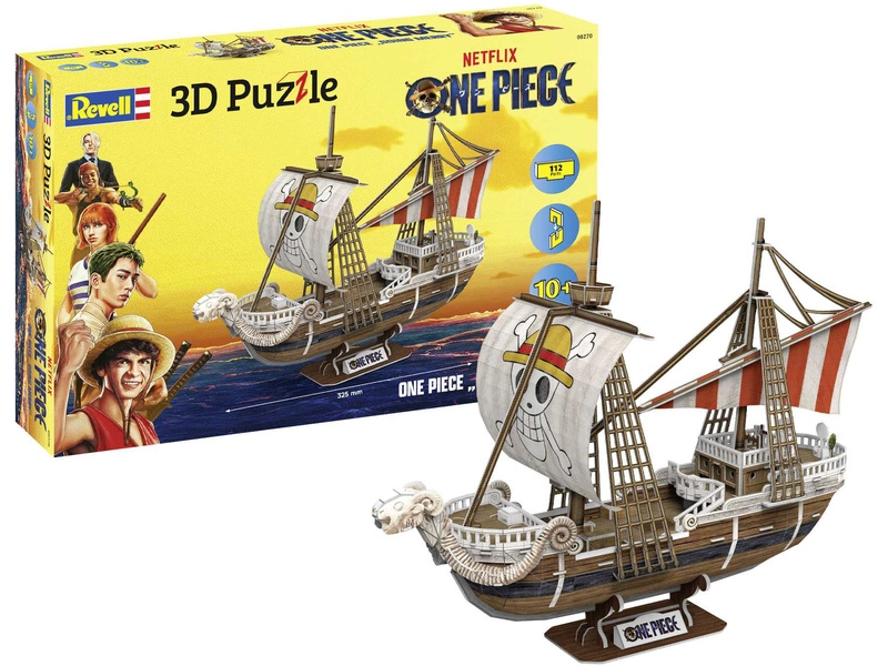 Revell 3D Puzzle – One Piece Flying Lamb/Going Merry