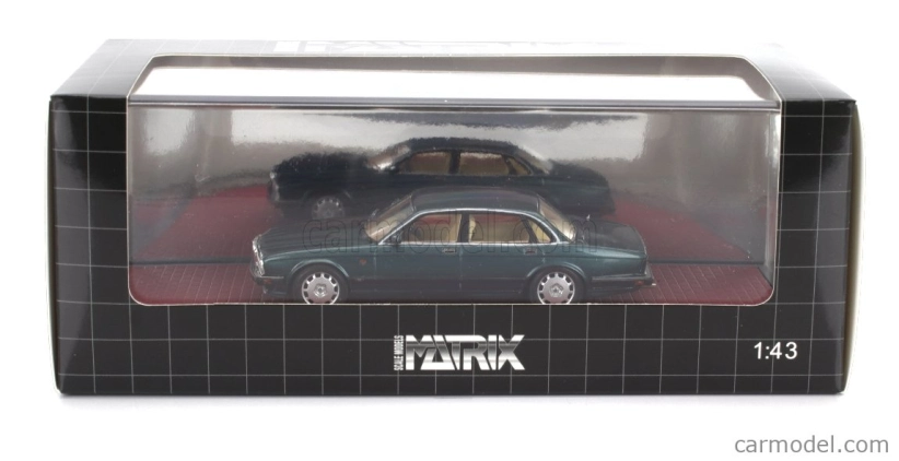Modely v mierke Matrix Jaguar Xjr (xj40) 1991 1:43 Green Met