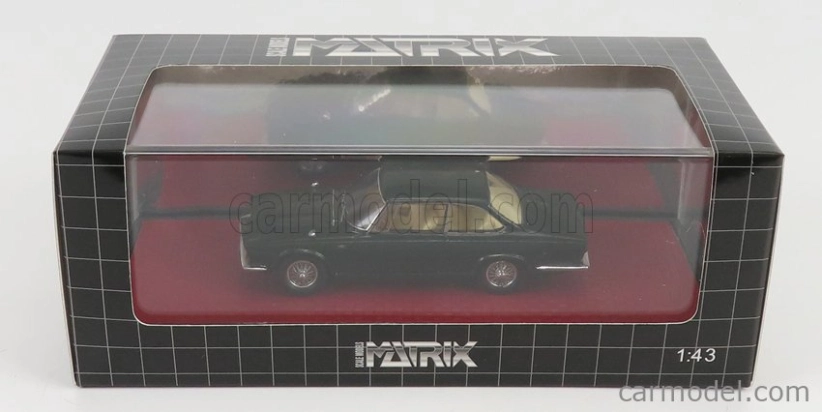 Modely v mierke Matrix Jaguar S-type Frua 1966 1:43 Tmavo zelená