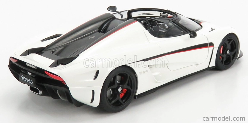 Autoart Koenigsegg Regera 2016 1:18 Biela čierna Carbon Red