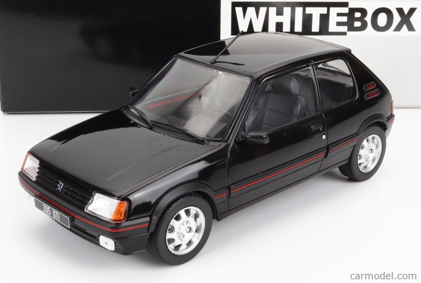 Whitebox Peugeot 205 Gti 1.9 1988 1:24 čierny