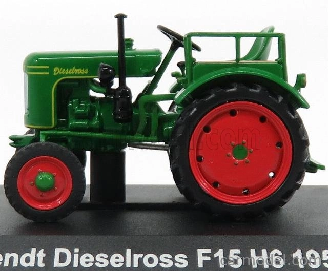 Edicola Fendt Dieselross F15 H6 Tractor 1956 - Con Vetrina - S vitrínou 1:43 Zeleno-červená