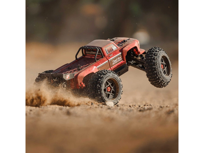 RC auto Arrma Outcast 4S V2 BLX 1:10 4WD RTR, červené