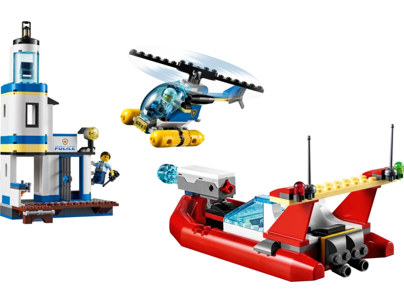 LEGO City - Pobrežná polícia a hasiči