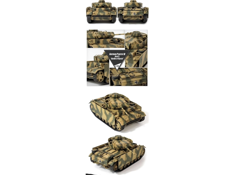 Academy Panzer III Ausf.L „Battle of Kursk“ (1:35)
