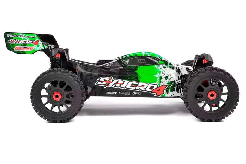 RC auto SYNCRO-4 – BUGGY 4WD 3-4S – RTR, zelená