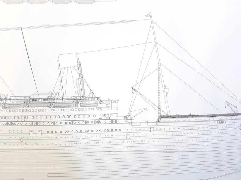 AMATI R.M.S. Titanic 1:250 kit (verze 2025)