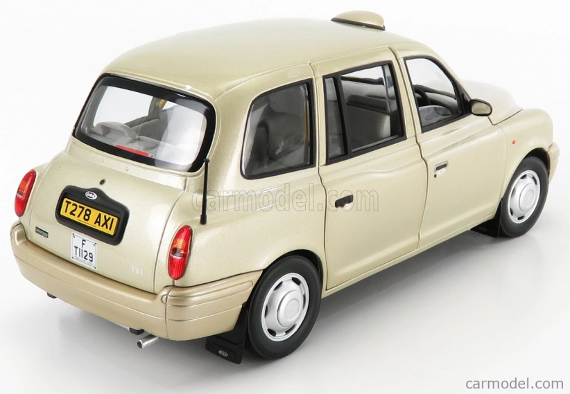 Sun-star Austin Tx1 London Taxi Cab 1998 1:18 Champagne Met