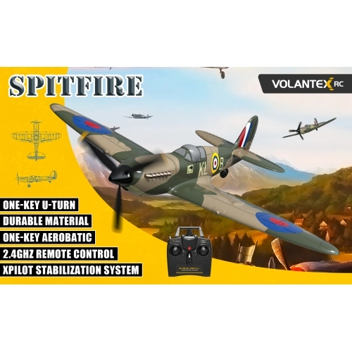 RC lietadlo Volantex Spitfire RTF | RCprofi.sk