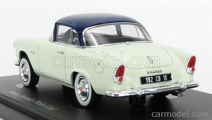 Autocult Simca Aronde Plein Ciel France 1957 1:43 Světle Zelená Tmavě Modrá