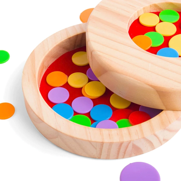 Bigjigs Toys Drevená blcha - poškodený obal