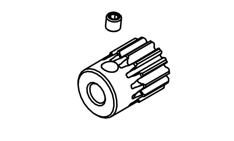 1610140 - Motor Pinion 15T 48dp