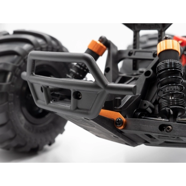 ROGUE TERRA RTR Brushed/jednosmerný motor monster truck 4WD, žltá verzia