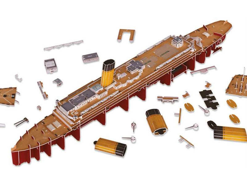 Revell 3D Puzzle – RMS Titanic s LED osvetlením