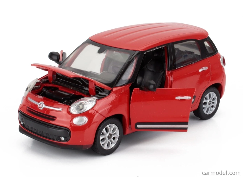 Newray Fiat 500l City 2013 1:24 Red