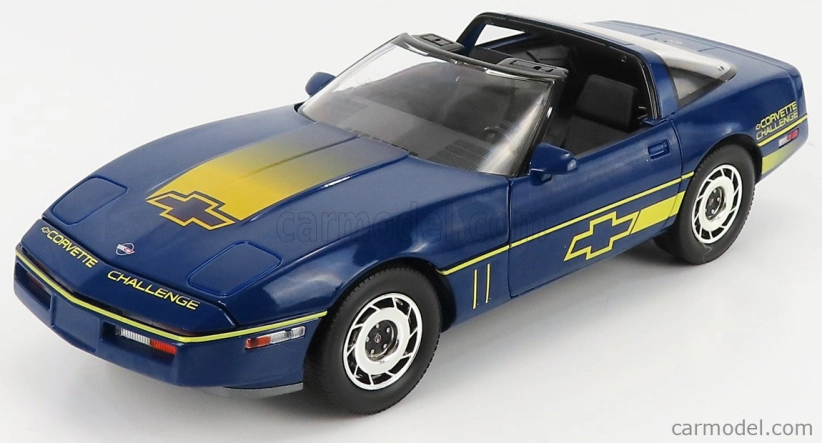 Greenlight Chevrolet Corvette C4 1988 1:18 Modrá Žlutá