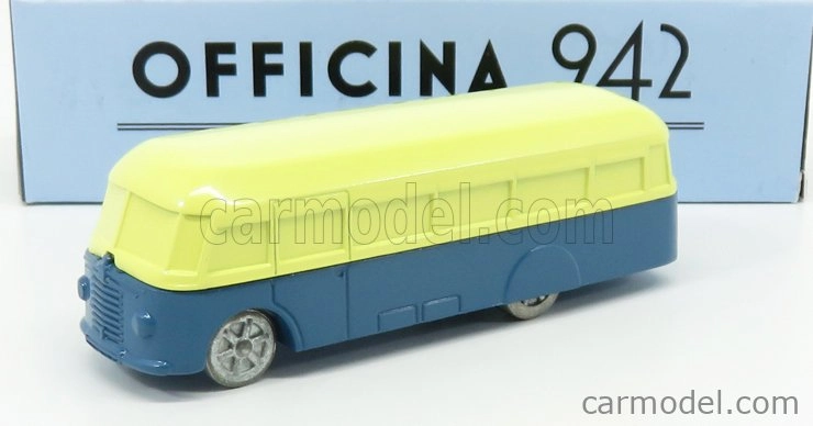 Officina-942 Fiat 626 Rnl Bus 1939 1:76 Cream Blue