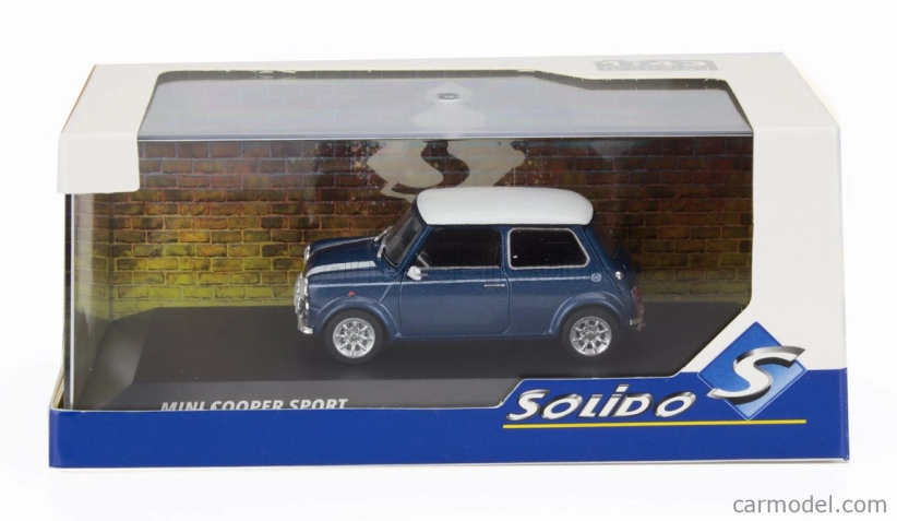 Solido Mini Cooper S 1994 1:43 Modrá Bílá