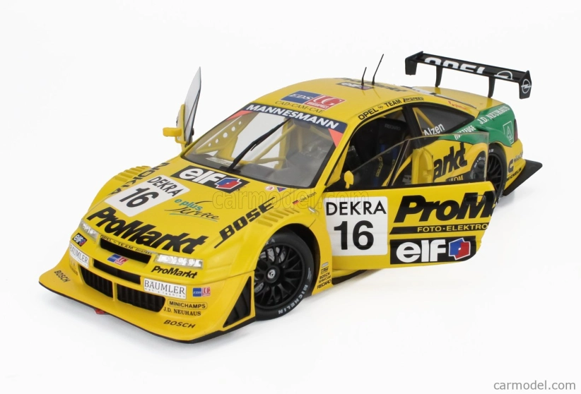 Werk83 Opel Calibra V6 4x4 Team Opel Zakspeed N 16 Itc Season 1996 Uwe Alzen 1:18 Žlutá Zelená