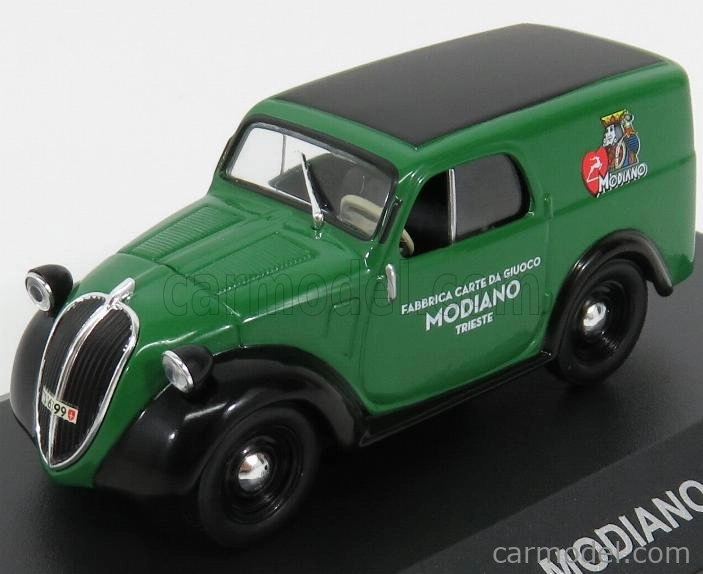 Edicola Fiat 500a Van Furgoncino Modiano 1946 1:43 zelená čierna