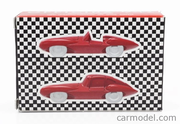 Officina-942 Alfa romeo Set 2x 1900 C52 Disco Volante Coupe + Spider 1952 1:76 červená