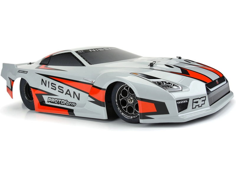 Karoséria PROTOform 1:10 Nissan GT-R R35 Pro šedá: Drag Car