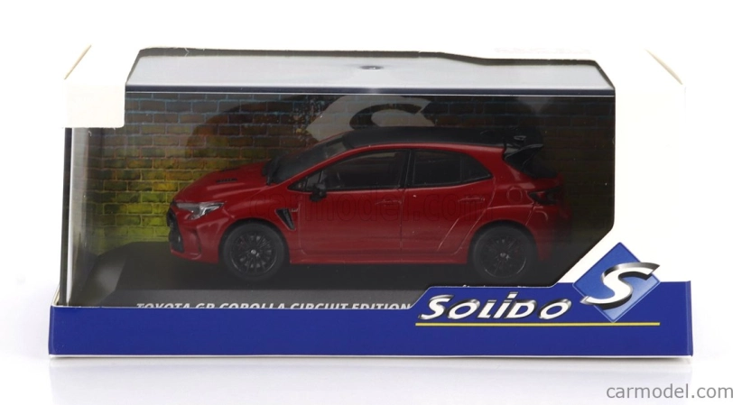 Solido Toyota Corolla Gr Circuit Edition 2023 1:43 Red