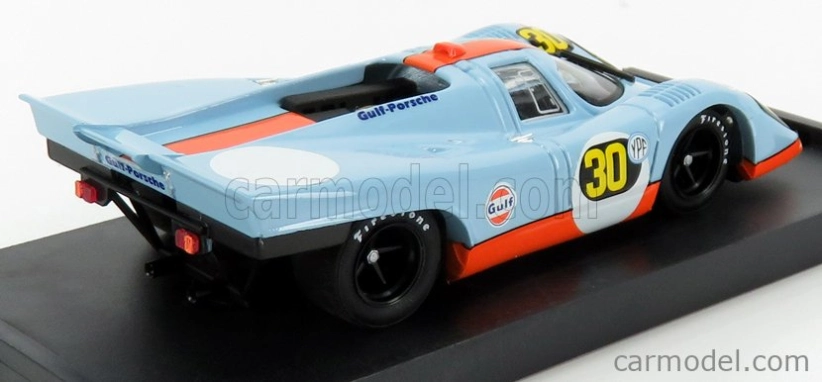 Brumm Porsche 917k Scuderia Jwa Gulf N 30 1:43, světle modrá