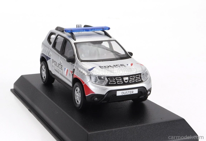 Norev Dacia Duster Police Nationale 2021 1:43 Strieborná