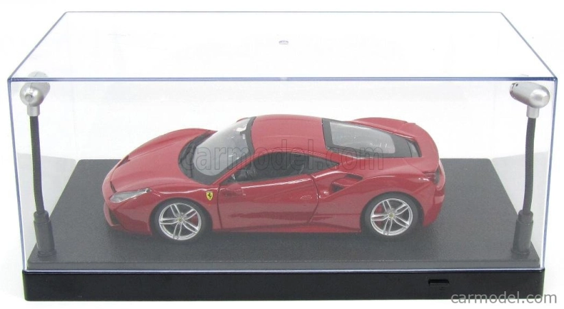 Triple9 Vetrina display box Lungh.lenght Cm 27 X Largh.width Cm 12.6 X Alt.height Cm 11.3 (altezza Interna Cm 9.6) - Luci Funzionanti - With Led 1:43 Plastový Displej