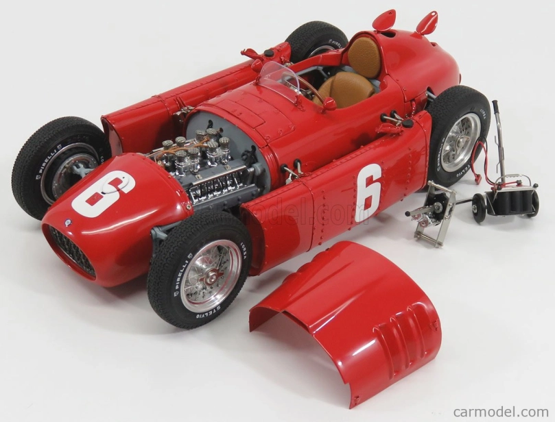Cmc Ferrari F1 Set 2x Lancia D50 N 20 6. Gp Belgicka 1956 A.pilette + D50 N 6 Winner Gp Torino 1955 A.ascari 1:18 Červená Žltá