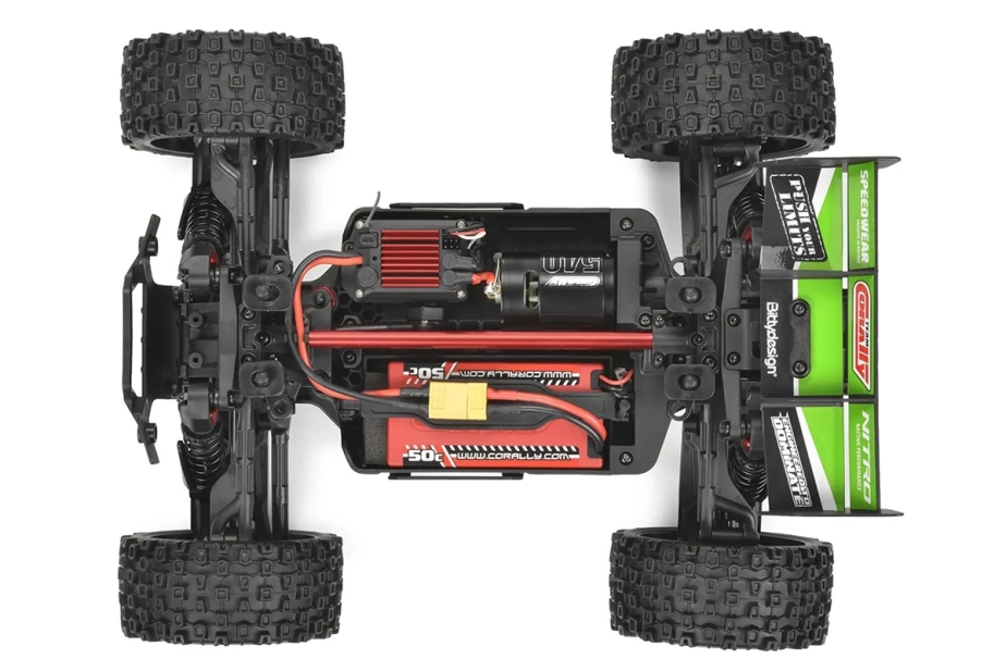 PUNISHER XD - RTR - Brushed 2S - Zelená