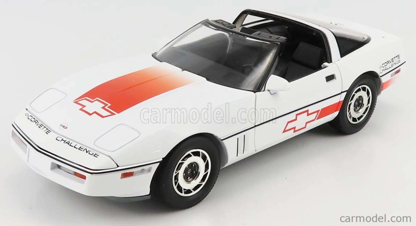 Greenlight Chevrolet Corvette C4 1988 1:18 Bílá Červená