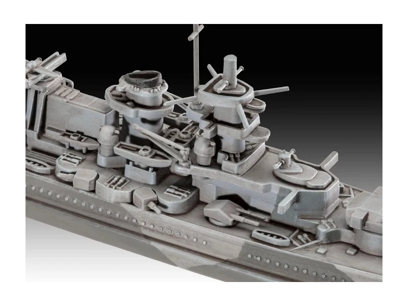 Revell Battleship Gneisenau (1:1200) (štartovacia súprava)