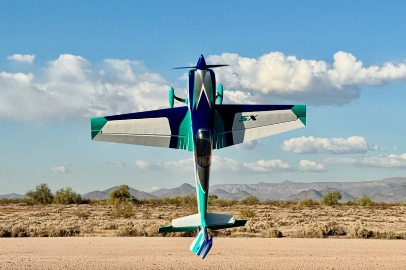 RC lietadlo 103" Extra SX ARF 2,61 m, modrá