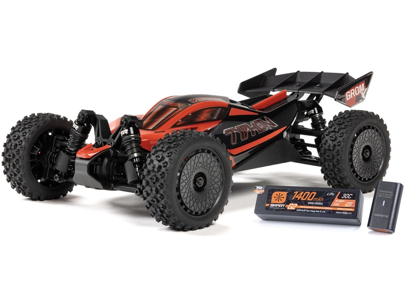 RC auto Arrma Typhon Grom 223S BLX 1:14 4WD RTR, červené