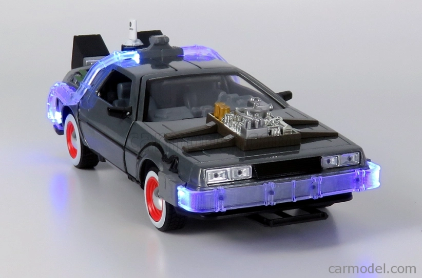 Jada De lorean Time Machine - Back To The Future 3 - Ritorno Al Futuro 3 1:24 Silver