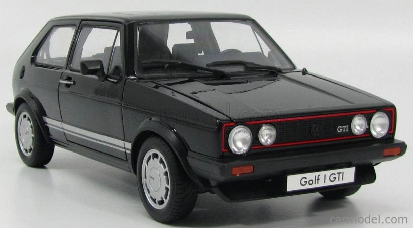 Welly Volkswagen Golf I Gti Pirelli 2-dverový 1983 1:18 čierny