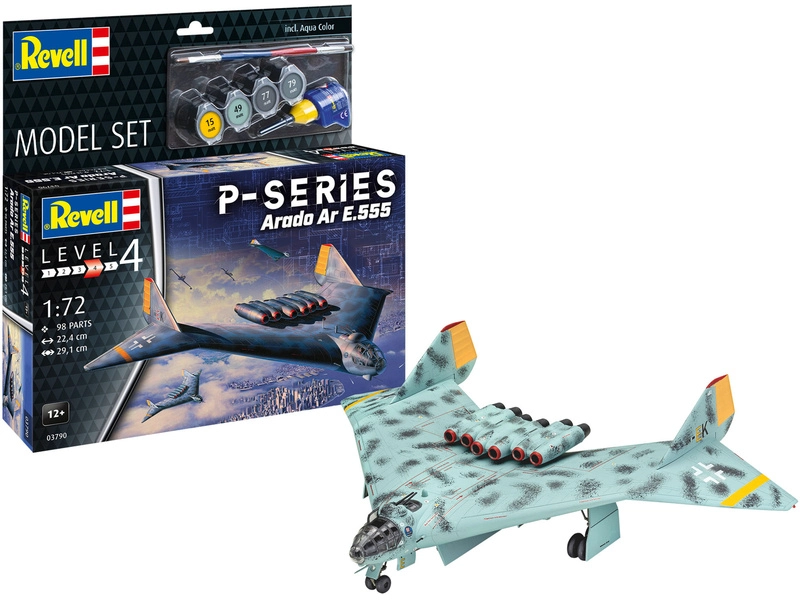 Revell Arado Ar E.555 P-Series (1:72) (súprava)