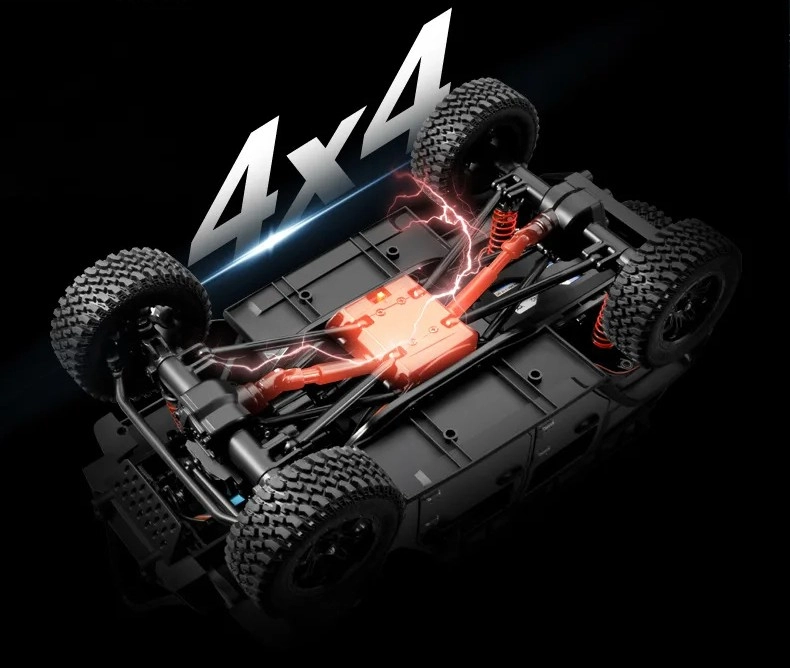 RC auto TopFire 300, strieborná