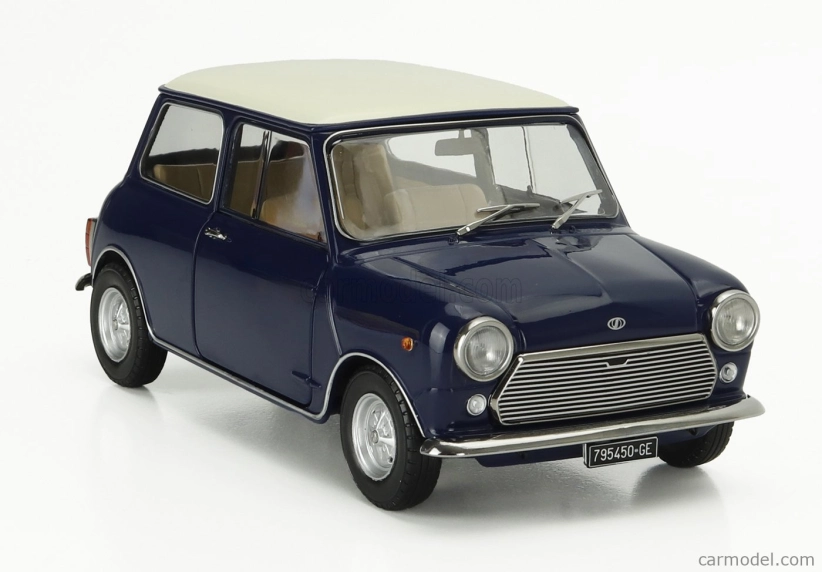 Mitica-diecast Innocenti Mini Cooper Mk2 1968 1:18 Modrá Ivory