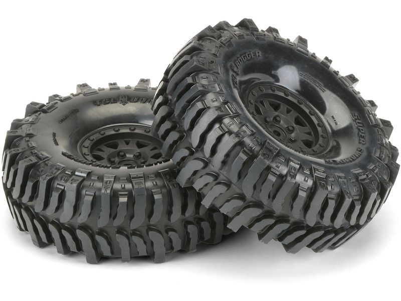 Pro-Line kolo 1.9", pneu Interco Bogger G8, disk Impulse H12mm černý (2)