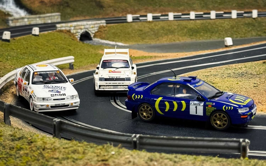 Autíčka Rally SCALEXTRIC C4612A - Colin McRae Triple Pack (1:32)