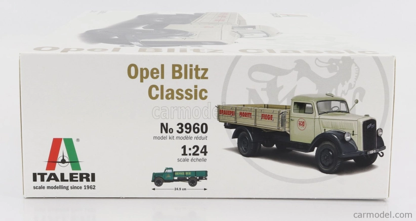 Italeri Opel Blitz Classic 1.75t Truck 1952 1:24 /