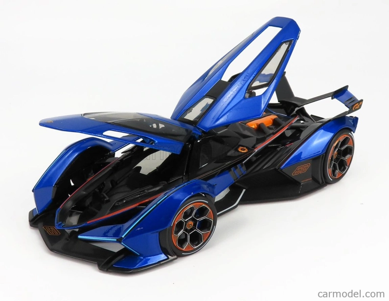 Maisto Lamborghini Lambo V12 Vision Gt N 63 Gran Turismo 2020 1:18 Blue Met
