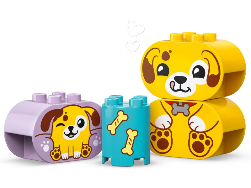 LEGO DUPLO - Triedenie tvarov: Domček pre šteniatka