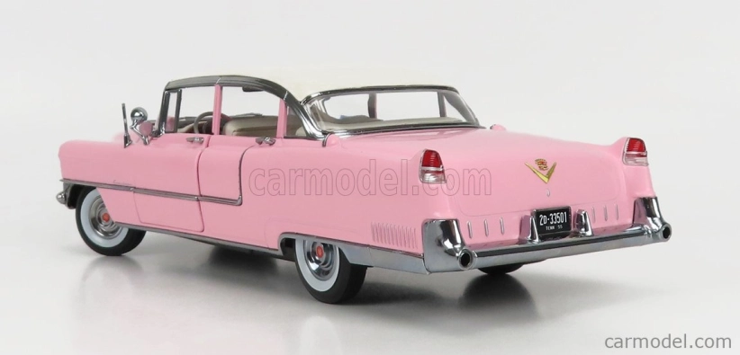 Greenlight Cadillac Fleetwood Series 60 1955 1:18, růžová